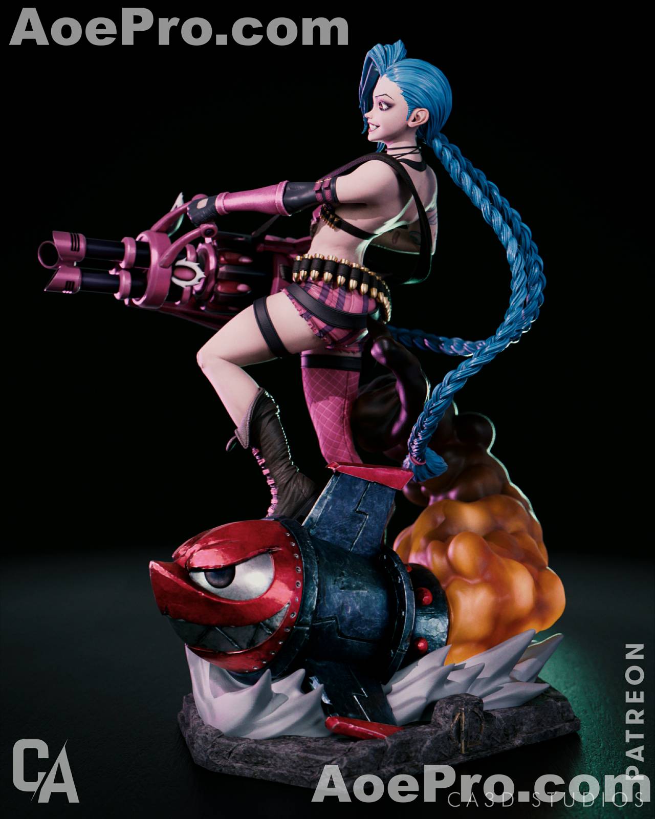 图片[12]|Ca 3d Studios - Arcane League of Legends - Jinx and Vi – 3D Print Model Figure - NXlfB1|NXlfB1