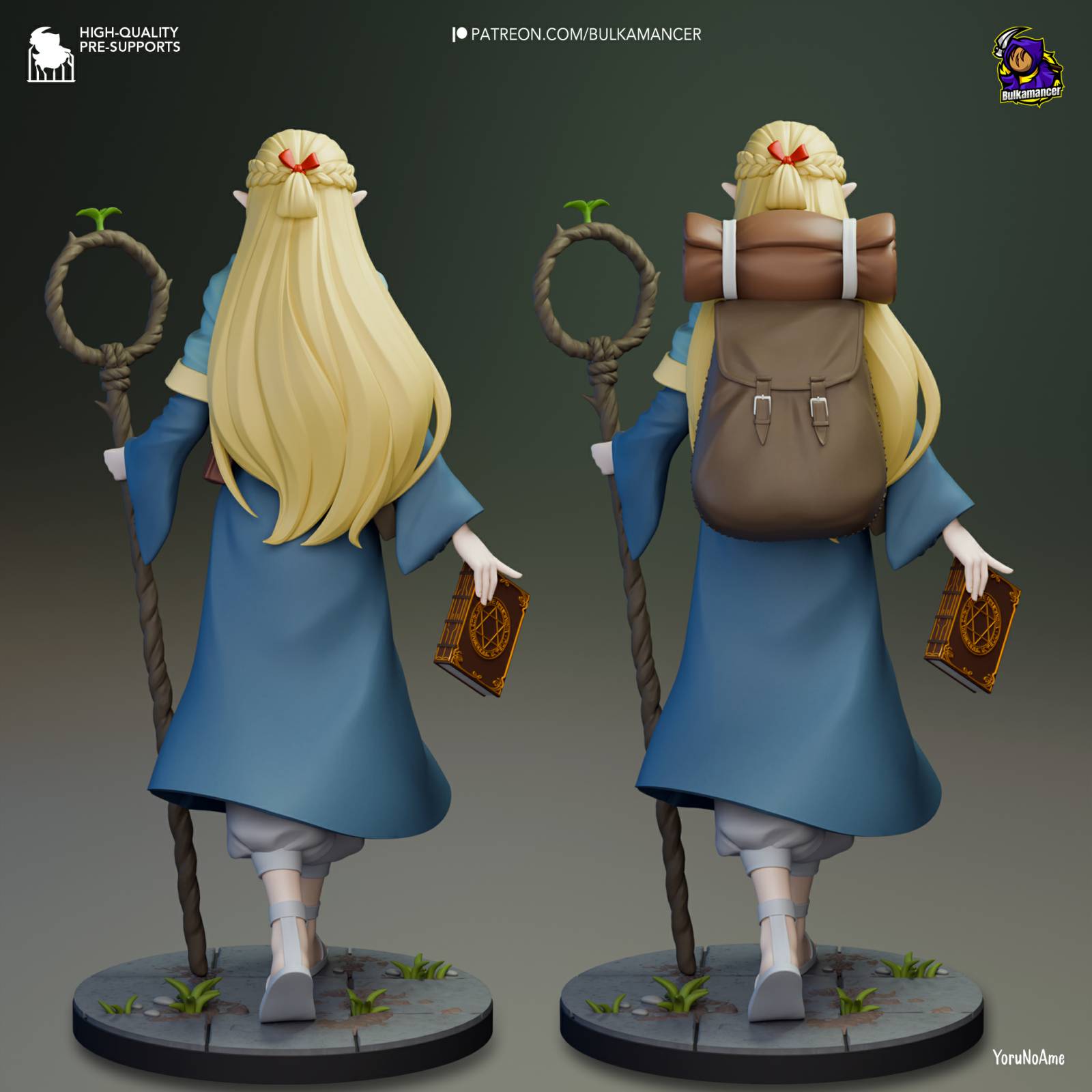 图片[3]|Bulkamancer Sculpts - Marcille - Delicious in Dungeon – 3D Print Model Figure - NXlfB1|NXlfB1