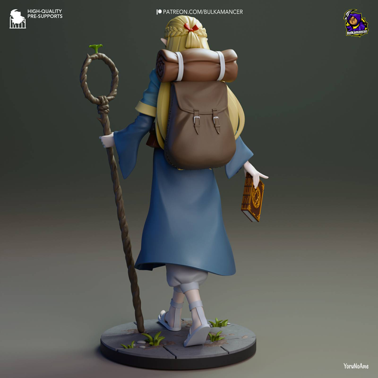 图片[5]|Bulkamancer Sculpts - Marcille - Delicious in Dungeon – 3D Print Model Figure - NXlfB1|NXlfB1