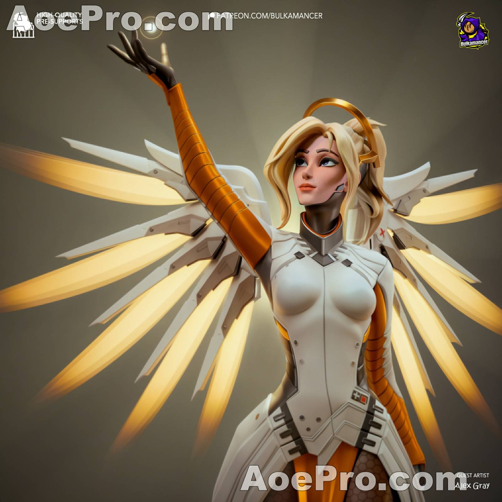 图片[6]|Bulkamancer Sculpts - Mercy – 3D Print Model Figure - NXlfB1|NXlfB1