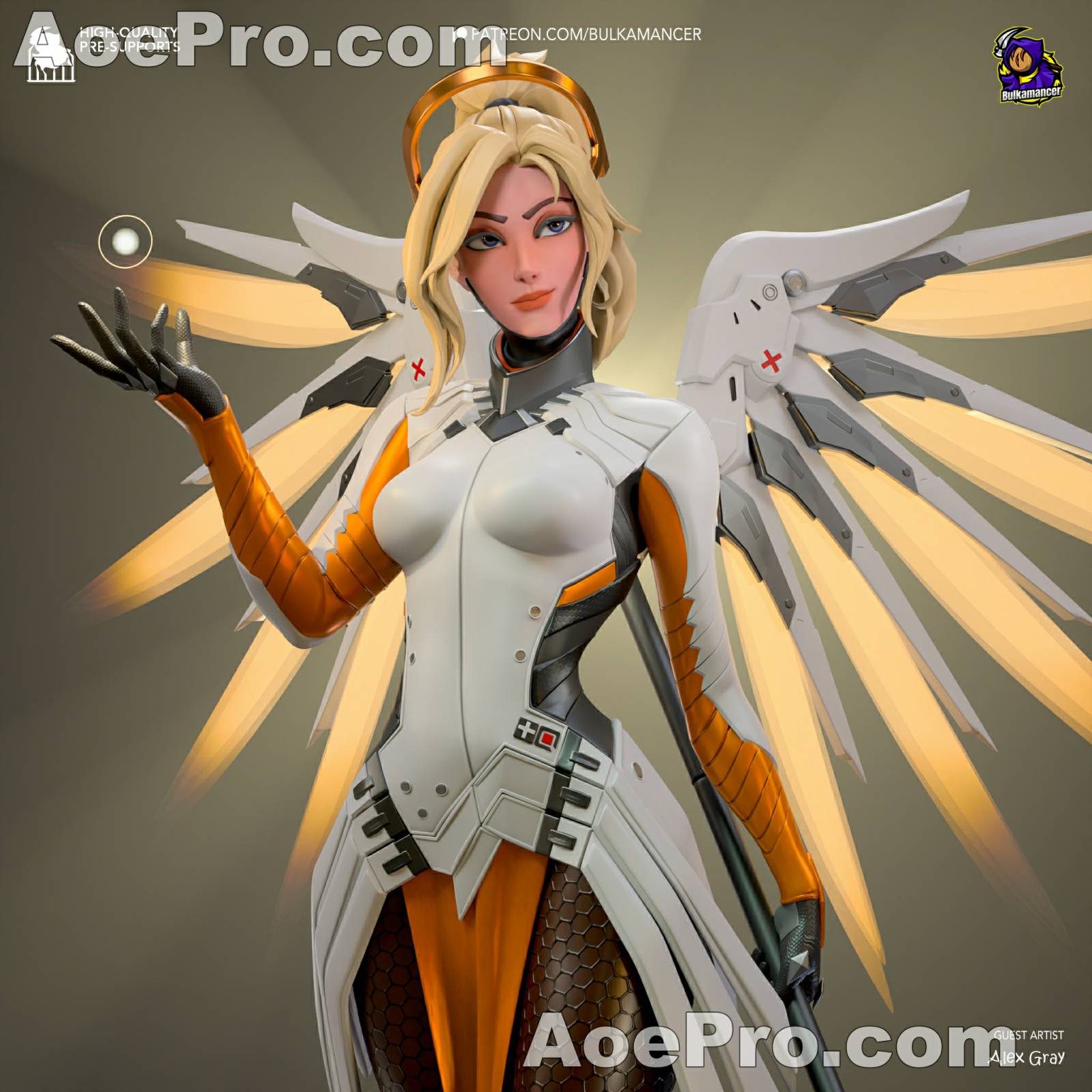 图片[7]|Bulkamancer Sculpts - Mercy – 3D Print Model Figure - NXlfB1|NXlfB1