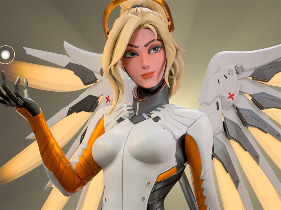 Bulkamancer Sculpts - Mercy – 3D Print Model Figure - NXlfB1|NXlfB1