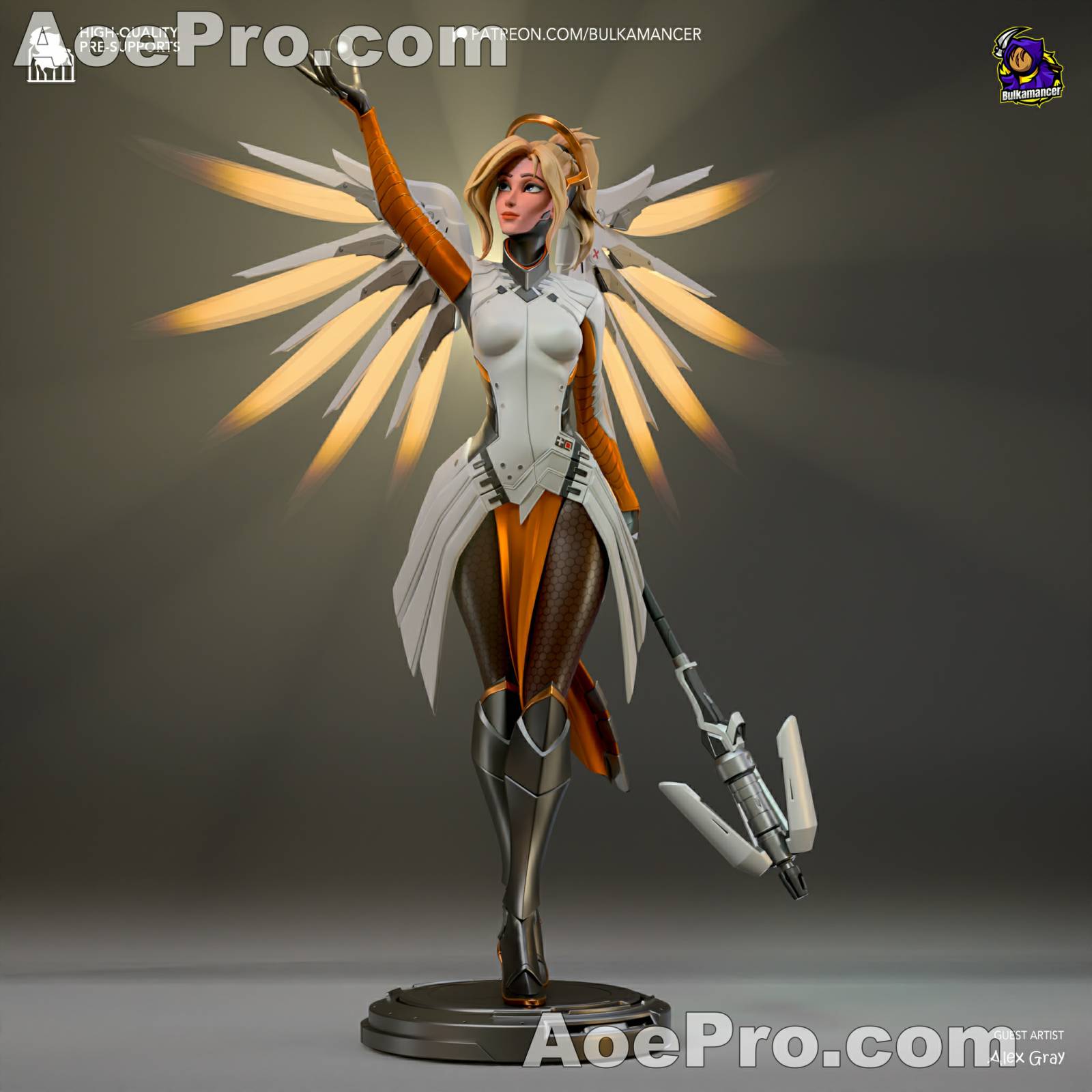 图片[1]|Bulkamancer Sculpts - Mercy – 3D Print Model Figure - NXlfB1|NXlfB1