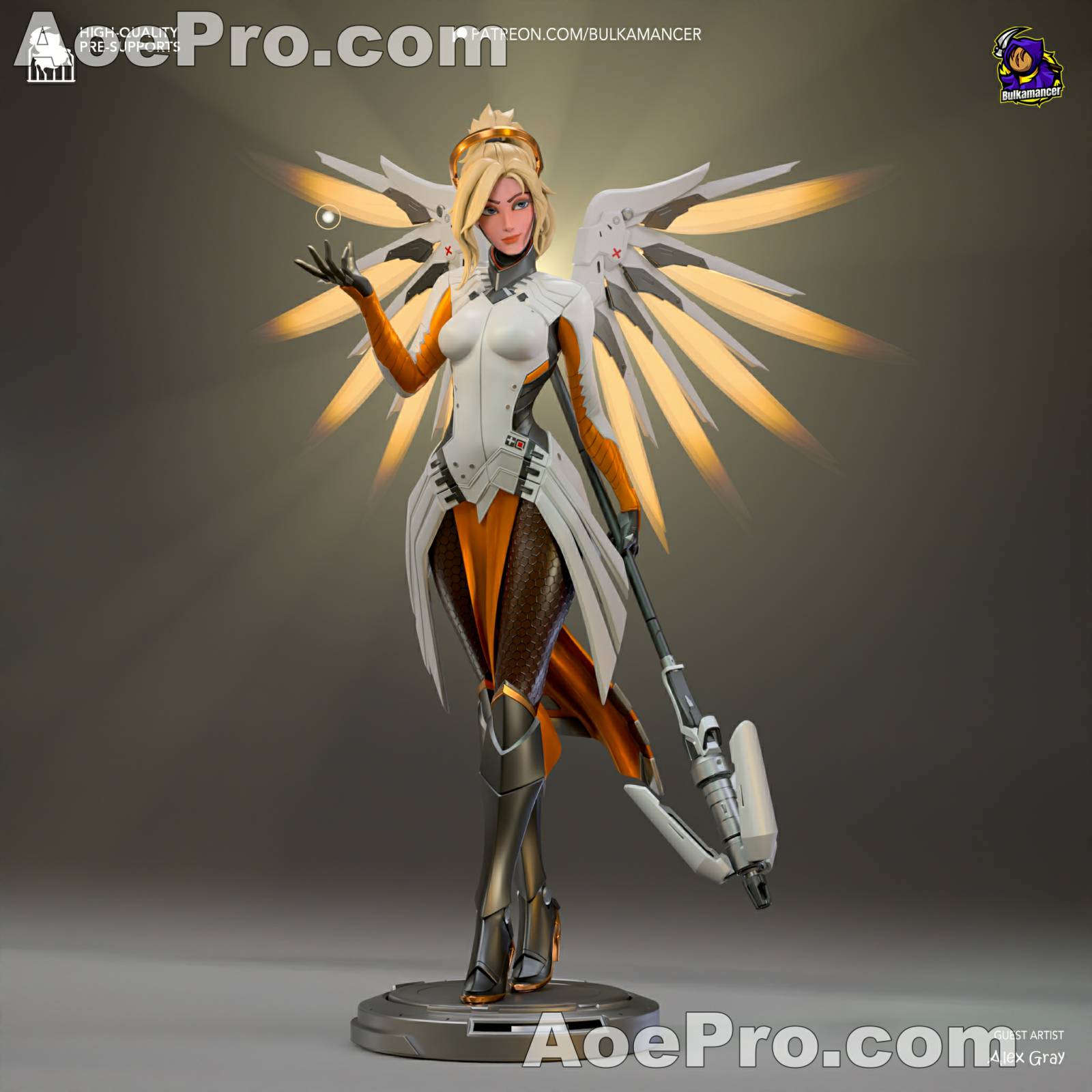 图片[4]|Bulkamancer Sculpts - Mercy – 3D Print Model Figure - NXlfB1|NXlfB1