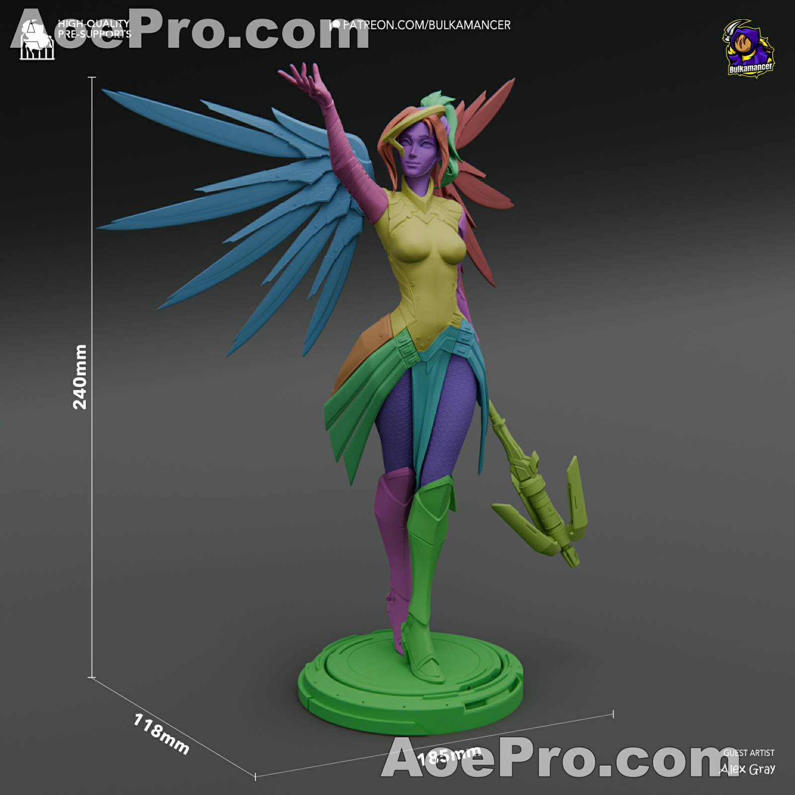 图片[8]|Bulkamancer Sculpts - Mercy – 3D Print Model Figure - NXlfB1|NXlfB1