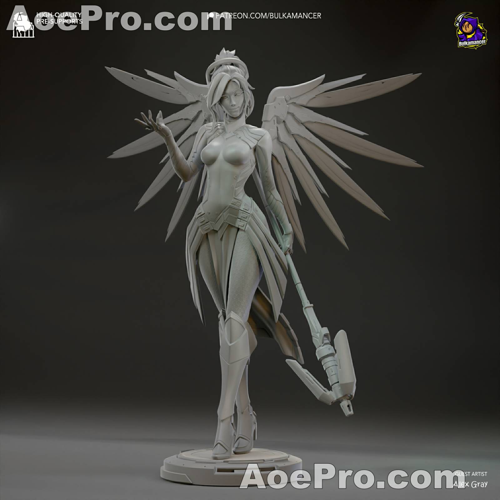 图片[2]|Bulkamancer Sculpts - Mercy – 3D Print Model Figure - NXlfB1|NXlfB1