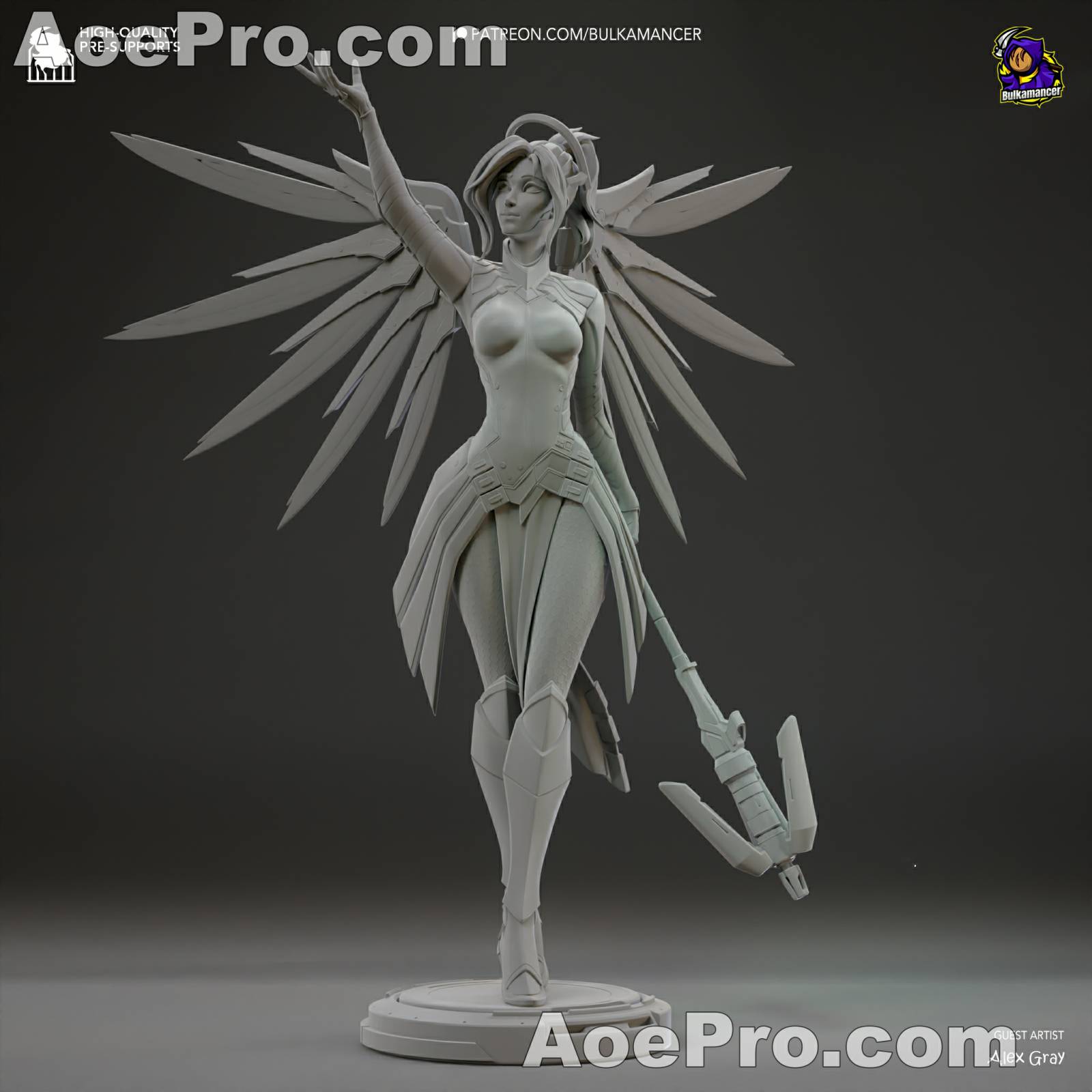 图片[3]|Bulkamancer Sculpts - Mercy – 3D Print Model Figure - NXlfB1|NXlfB1