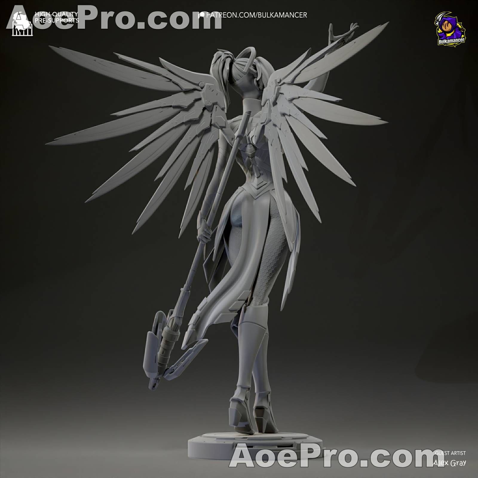 图片[5]|Bulkamancer Sculpts - Mercy – 3D Print Model Figure - NXlfB1|NXlfB1